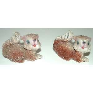  Vintage Squirells Salt and Pepper Shakers 