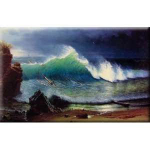   Sea 16x10 Streched Canvas Art by Bierstadt, Albert