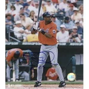  Signed Tony Clark Picture   (New York Mets8x10 Sports 