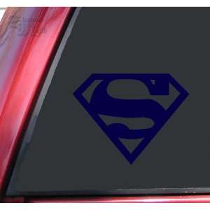  Superman Vinyl Decal Sticker   Dark Blue Automotive