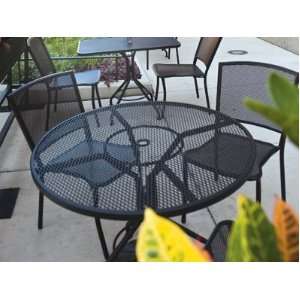  Woodard Albion Wrought Iron Patio Dining Set Patio, Lawn 