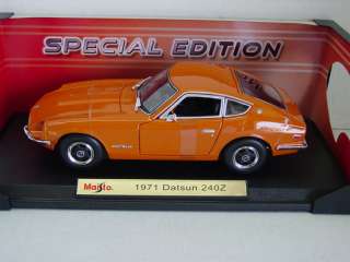 18 Scale Orange 1971 Datsun 240Z  