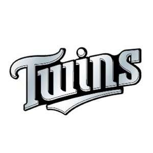 Minnesota Twins Silver Auto Emblem