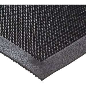 Crown Molded Rubber Easy to Clean Scraper Mat, for Outdoor or Indoor 