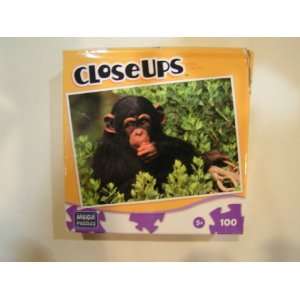  CloseUps Monkey Jigsaw Puzzle 100 pc Toys & Games