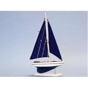  Pacific Sailer 17   Blue Sails     Nautical Decorative 