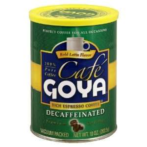    Goya, Coffee Can Decaf, 10 OZ (Pack of 12)