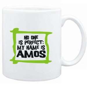    No one is perfect My name is Amos  Male Names