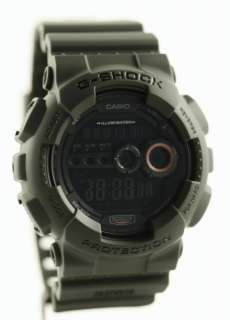 100 includes 2011 casio g shock x large mens army green watch gd100ms 