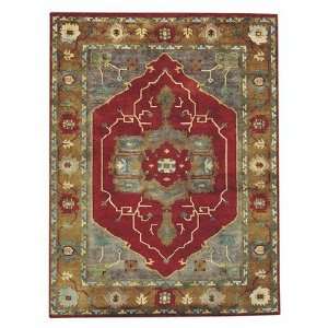  Capel 1390 570 Annette Red Amber Oriental Rug