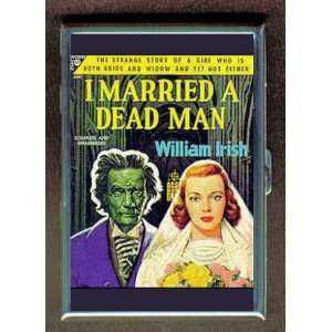  I MARRIED A DEAD MAN PULP ID CARD CIGARETTE CASE WALLET 