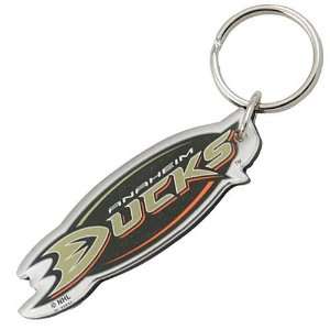   Anaheim Ducks Team Logo High Definition Keychain