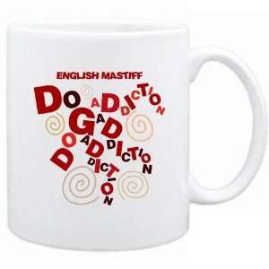    New  English Mastiff Dog Addiction  Mug Dog