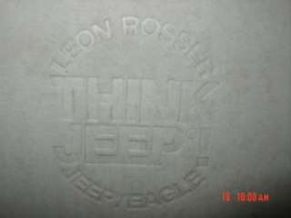Leon Rosser Jeep CJ wrangler front seat CJ5 CJ7 8 Grey  