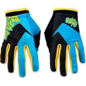  Deft Family Artisan Switch Gloves   X Small/Blue/Yellow 