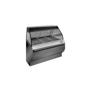   Service Heated Display Case, Countertop, 48 in, Black 