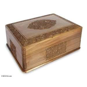  Wood jewelry box, Natures Beauty