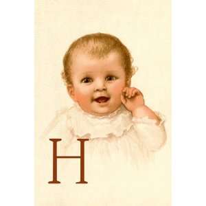  Baby Face H   Poster by Ida Waugh (12x18)