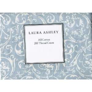 Laura Ashley Full Sheet Set   Ashby Blue 