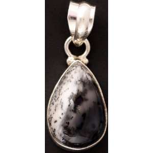  Dendrite Teardrop Pendant   Sterling Silver Everything 