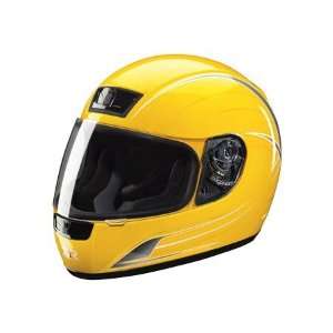  Z1R Phantom Warrior Full Face Helmet X Small  Yellow 