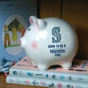   Pack of 3 MLB Born To Be A Mariners Fan Piggy Banks