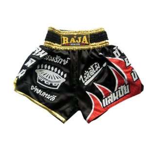   Thai Kick Boxing Shorts  RTB 256 black Size XL
