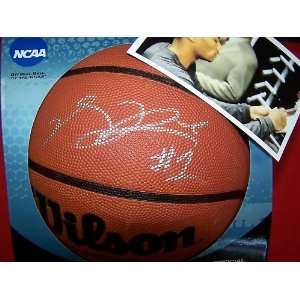  Derrick Rose Signed Autographed Basketball Bulls w 