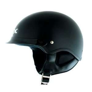  AFX FX 3 Beanie Solid Half Helmet Medium  Black 