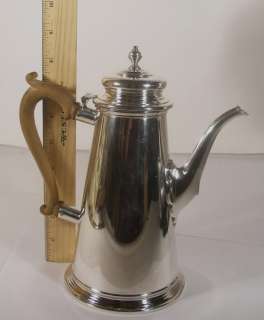 Sterling Silver Tea Pot George I Currier & Roby  