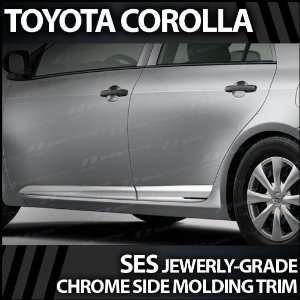  2008 2012 Toyota Corolla SES Chrome Door Molding Trim 
