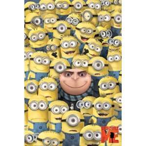 Despicable Me Minions Cartoon Movie Poster 24 x 36 inches  