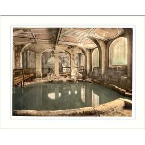  Roman Baths and Abbey Circular Bath Bath England, c. 1890s 