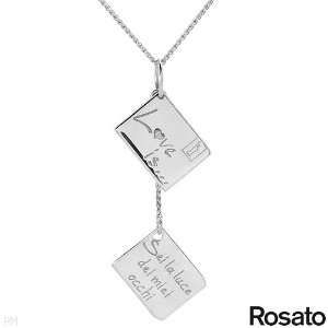  Rosato Sterling Silver Necklace ROSATO Jewelry