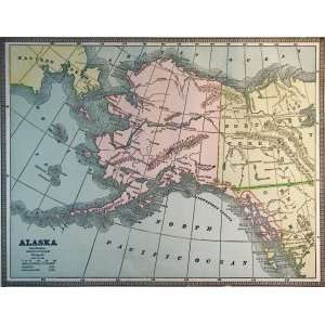  Peoples map of Alaska (1886)