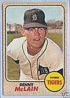 1968 Topps Denny McLain Tigers Card 40  