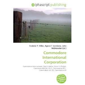  Commodore International Corporation (9786134088374 