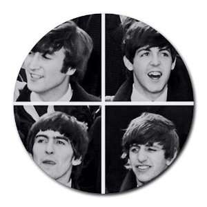  Beatles fab four Round Mousepad Mouse Pad Great Gift Idea 