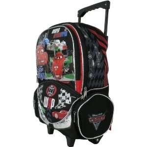  Cars Large Rolling Backpack 