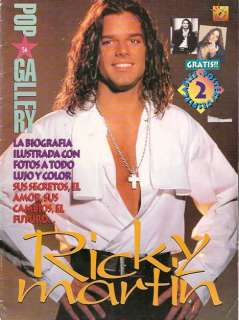 RICKY MARTIN RARE SPECIAL MAGAZINE + POSTERS Argen 1993  