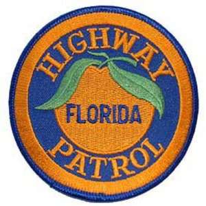  Police Florida Highway Patrol Patch Patio, Lawn & Garden