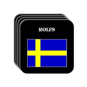  Sweden   ROLFS Set of 4 Mini Mousepad Coasters 