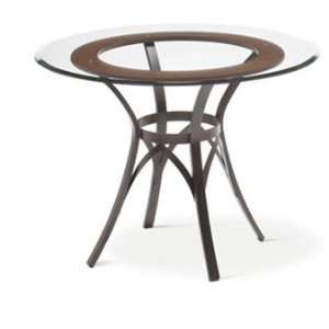  Amisco Kai Glass Top Dining Table Furniture & Decor