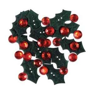 Blumenthal Lansing Favorite Findings Holiday Buttons Holly 