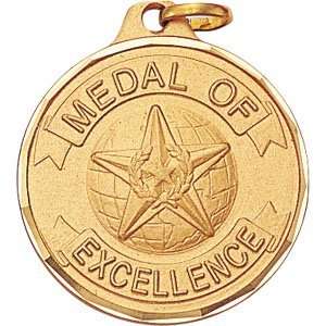  Medal Of Excellence Award Medal   1 1/4