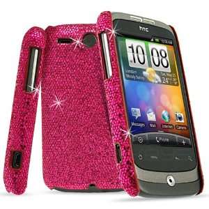   Sparkle Glitter Hard Case for HTC Wildfire + Screen Guard Electronics