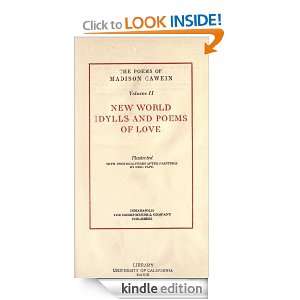 Poems New world idylls and poems of love (Poems by Madison Julius 