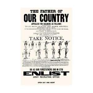  The Father of Our Country 20x30 poster