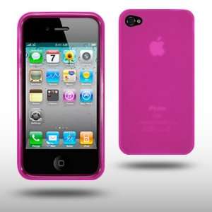   FRONT SOFT GEL COVER CASE BY CELLAPOD CASES   HOT PINK Electronics