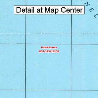 USGS Topographic Quadrangle Map   Point Bonita, California (Folded 